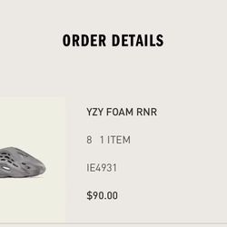 Yeezy Foam Runners