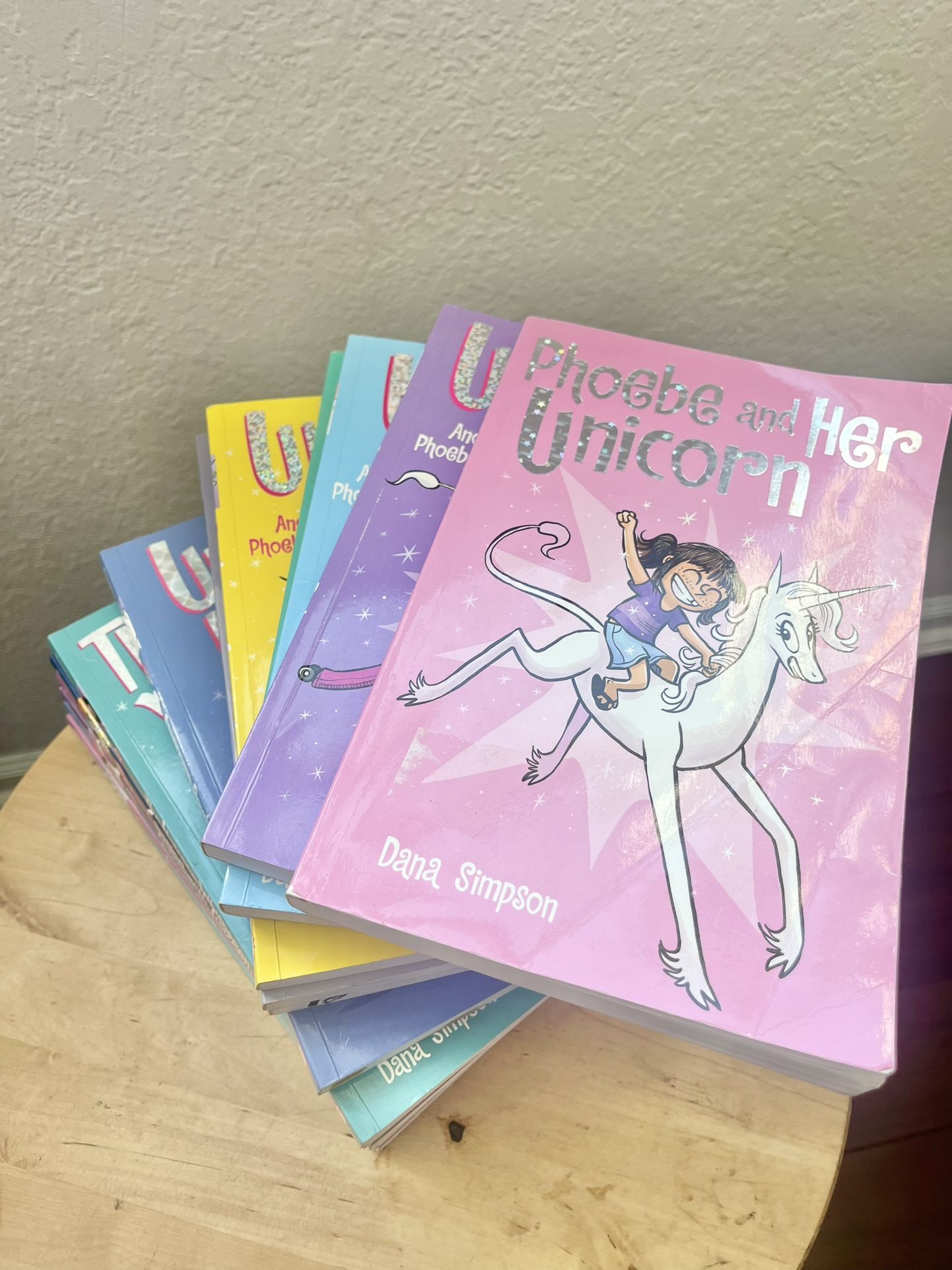 Phoebe And Her Unicorn Series Book Lot Dana Simpson #1-16 Very Condition *read