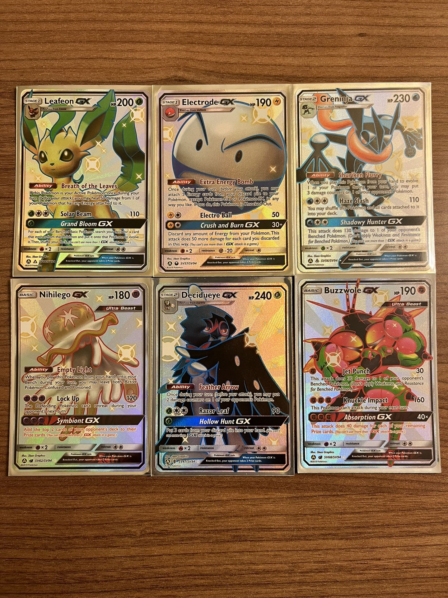 Shiny Cards