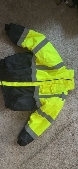 Hi-Vis Safety Bomber Jacket