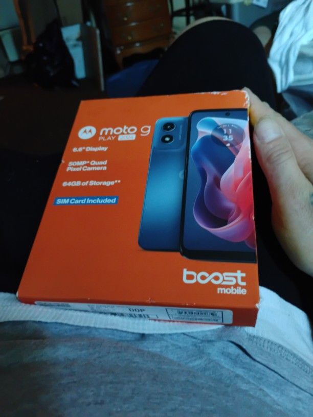 Moto G Boost Phone 64g With Sim Ready To Activate