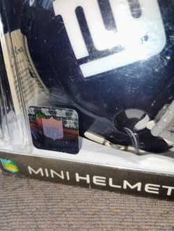 Tittle Signed And Papered Mini Helmet 