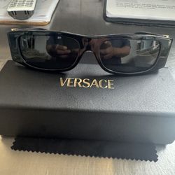 Versace Rectangle Sunglasses