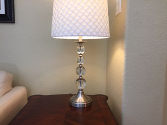 Two table lamps