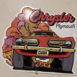 Plymouth Barracuda Wall Decor 