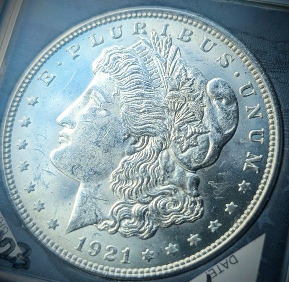 BU 19 21 Morgan Silver Dollar