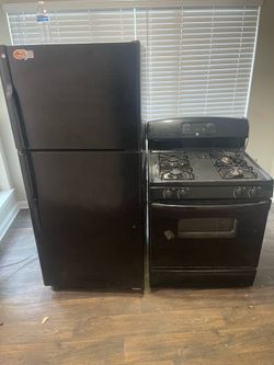 Ge stove And refrigerator