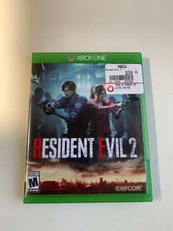 Xbox one resident evil 2 new never used