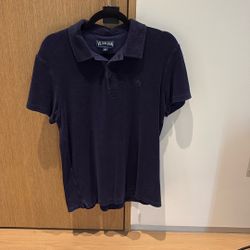 Navy Blue Vilebrequin Towel Polo