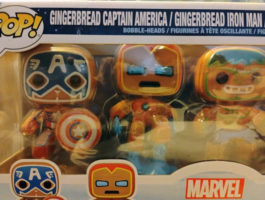 Gingerbread Marvel Characters