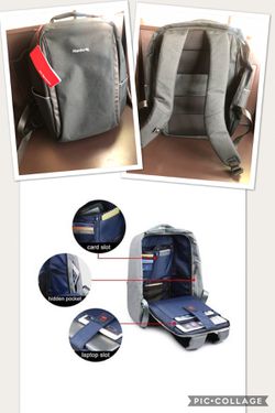 Hanke Travel Backpack, Anti-Theft Business Laptop Backpack Safer Daypack