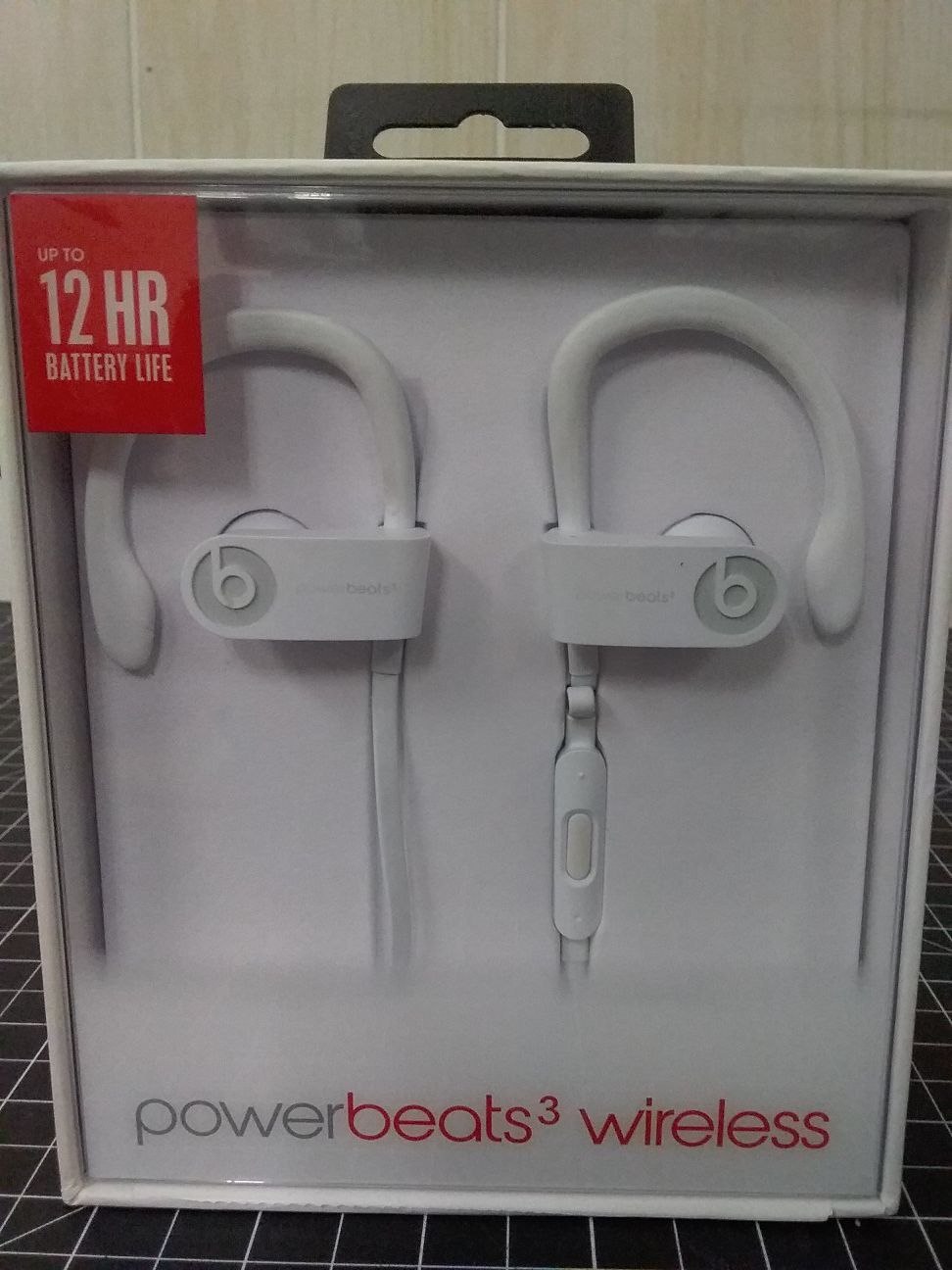 Apple ML8W2LL/A Powerbeats 3 wireless bluetooth earphones headphones earbuds with USB charging cord, & carry case, all in box 96091426429