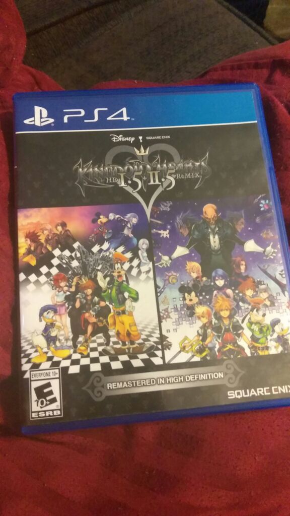 Kingdom hearts 1.5 + 2.5 remix like new