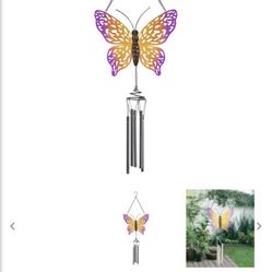 Home Interiors  Wind Chime "Sweet Butterfly"