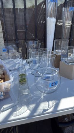 Glass vases