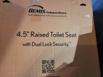 New Raised Toilet Seat