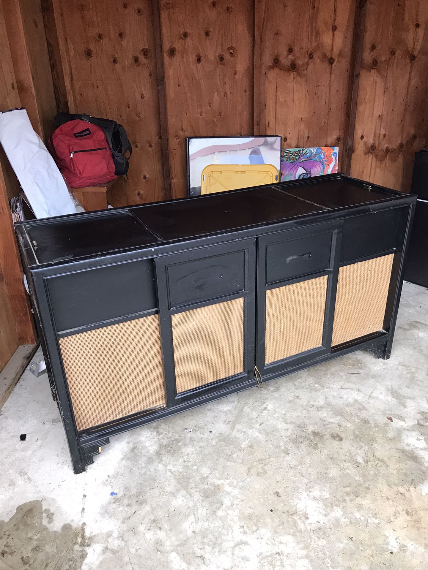 Vintage Record Player Cabinet Nice 