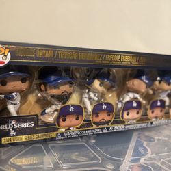 24 World Series Champion Dodgers Funko Pop Set