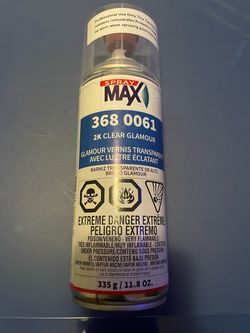 Spray max usc 2k high gloss clear coat aerosol