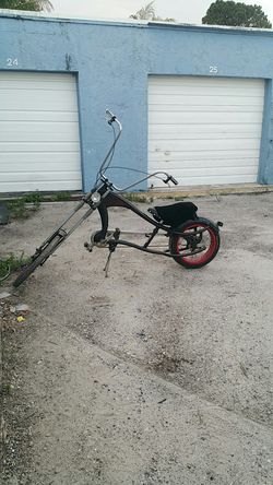 Spoiler chopper bike