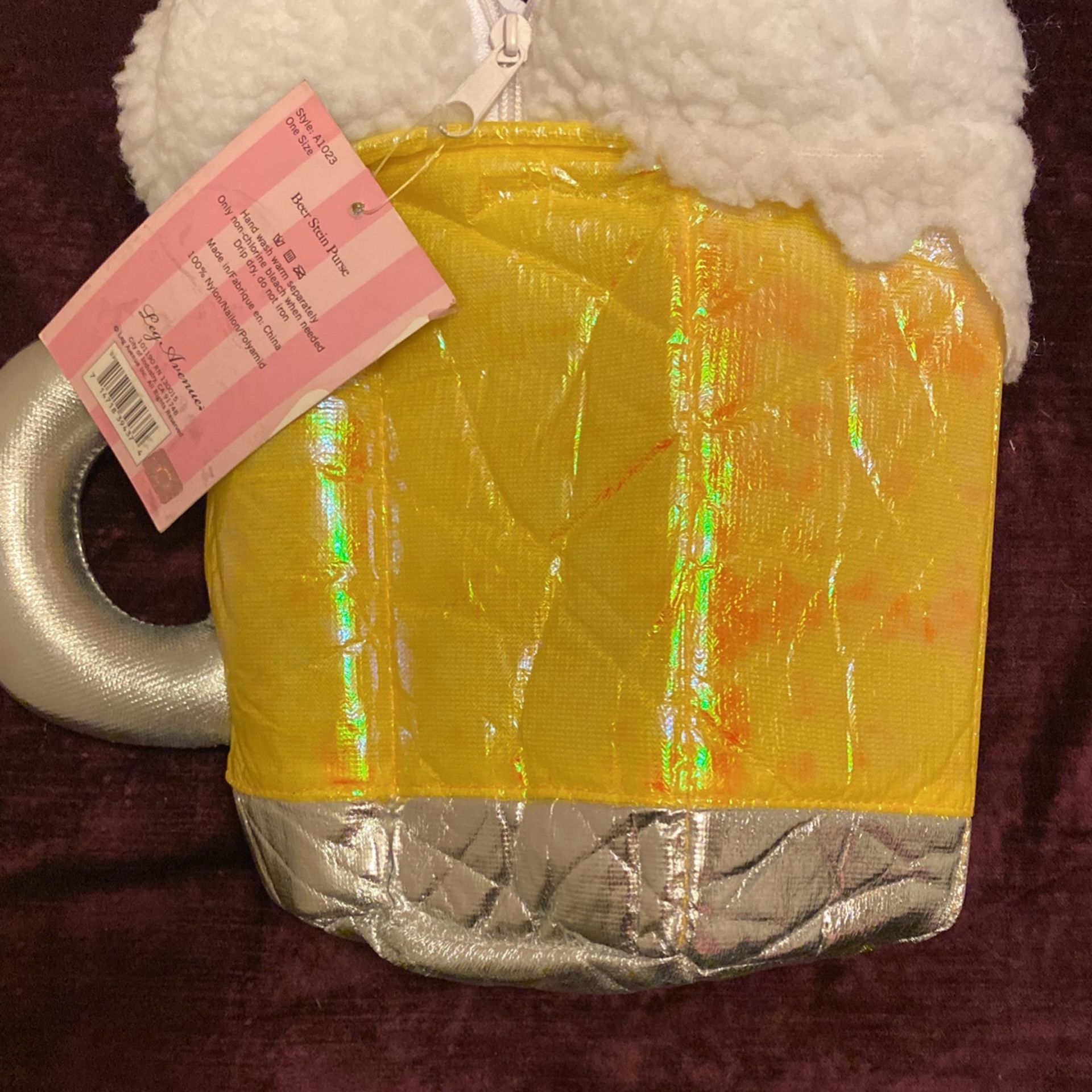 Leg Avenue Gretchen Sexy Beer Girl Costume W/ Beer Stein Purse Small