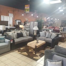 2pc Gel Feather Type Sofa And Loveseat Custom
