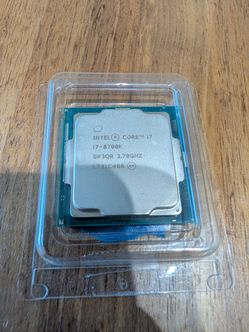 Intel Core i7-8700k processor