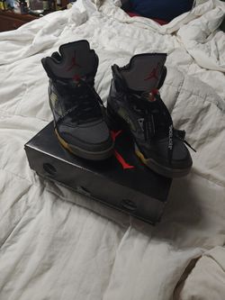 Off White Jordan 5 Retro (Muslin)