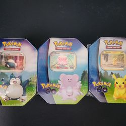 Pokemon GO Tins (Price For Each)