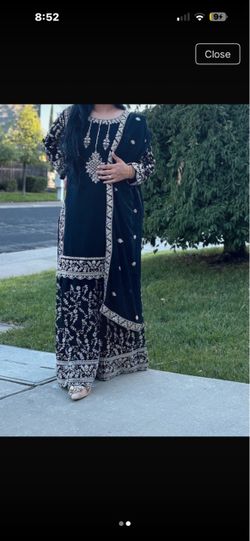 Black Indian suit