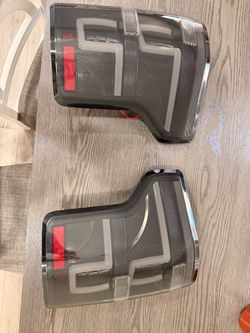 Smoked LED Tail Lights Pair