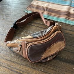 Vintage Leather Fanny Pack