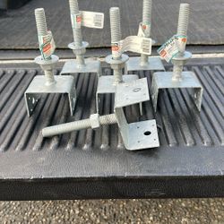 4 X 4 Galvanized Post Mounts