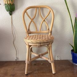 Child’s Rattan Chair
