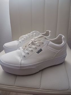 Womens vans platform sz 8