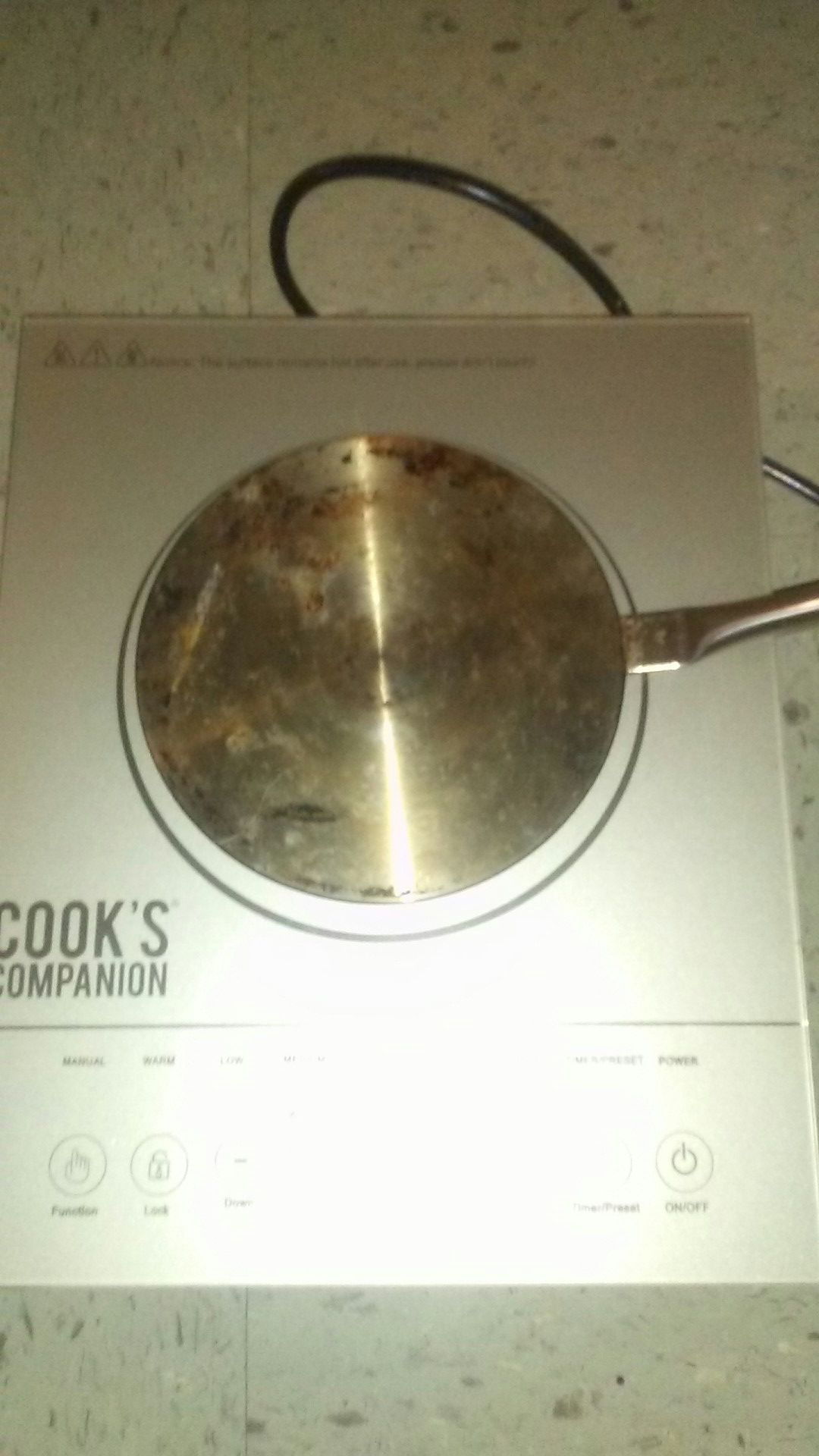 Cook's Companion induction cooker 1500w