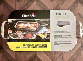 Char-Broil Grill+ Deep Dish and Cutting Board