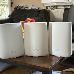Negrear Orbi Wifi Mesh System 1 Router + 2 Satellites 