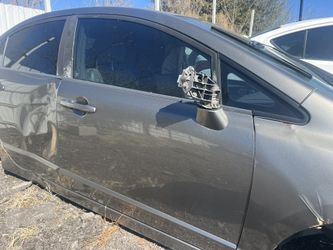 2006-2011 Honda Civic Front Passenger Door Galaxy Gray