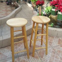 Wood bar Stool 29 Inch Tall