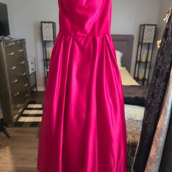 Red Ball gown Prom 