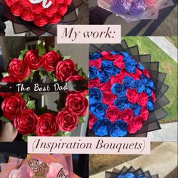 Eternal Flower Bouquets READ DESCRIPTION 