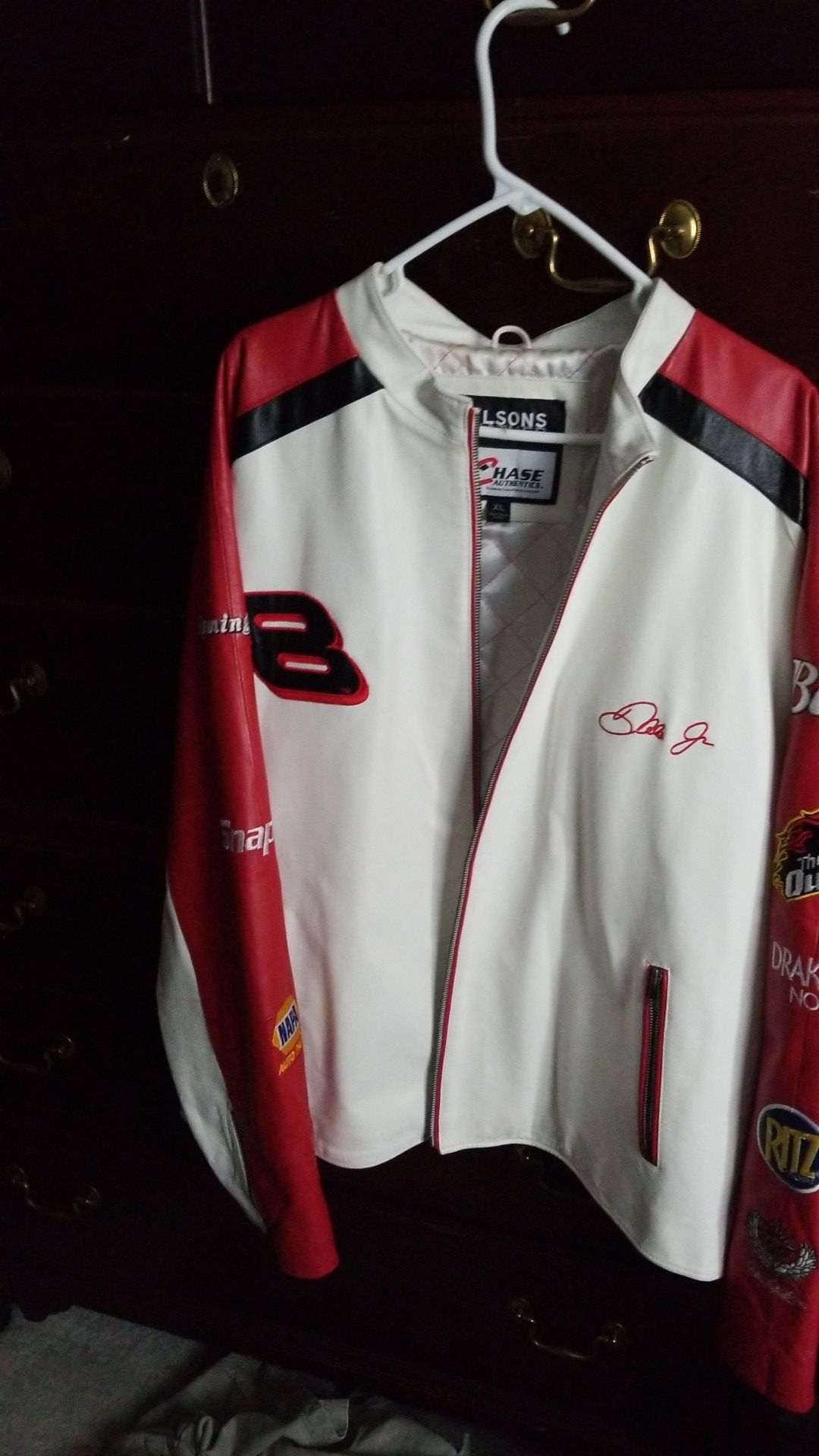 Dale jr leather jacket