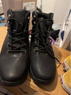 Black boots sz11