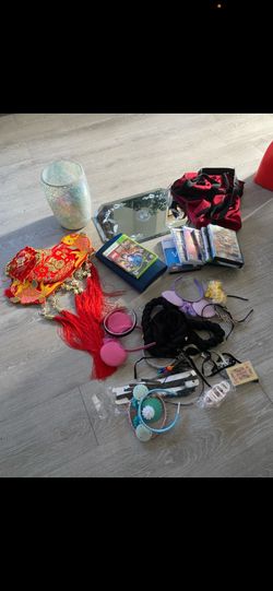 Girl dresses and hair pieces