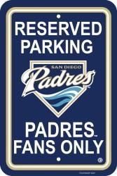 San Diego Padres Parking Sign