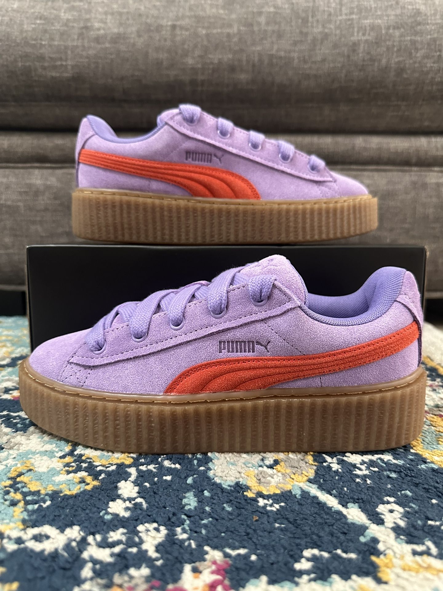 Fenty x Puma Women’s Creeper Phatty “Lavender Burnt Red”