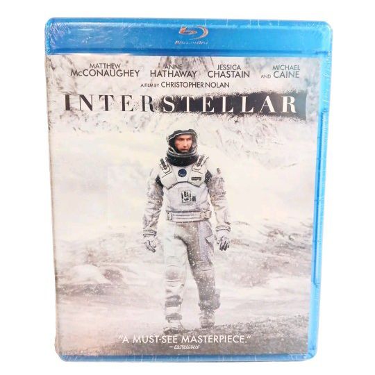 Interstellar Blu-ray Disc 2014 2-Disc Set Matthew McConaughey Factory Sealed New