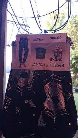 Nightmare before Xmas. Sleep joggers