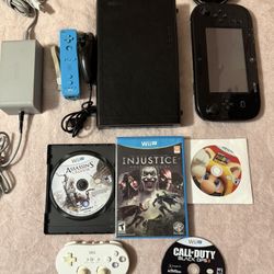 Wii U + Games and Accessories Bundle